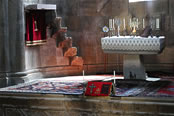 Altar in Gandzasar’s Cathedral of St. John the Baptist, Nagorno Karabakh.